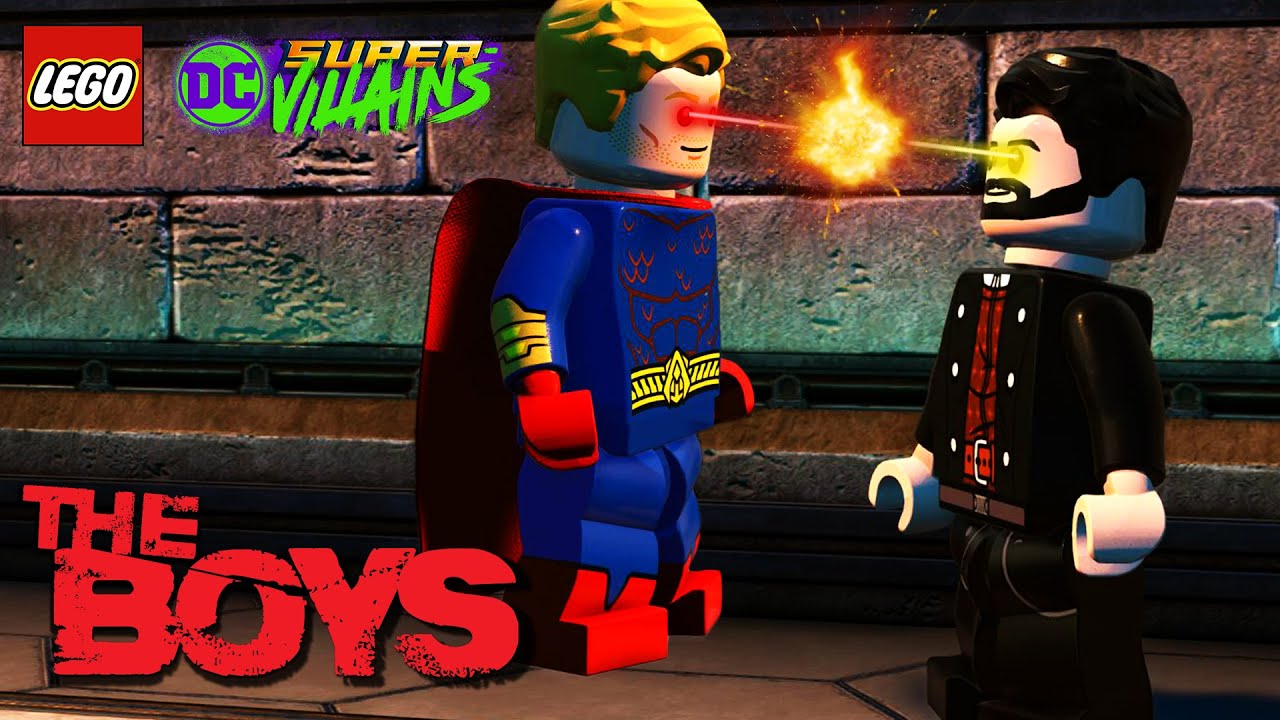 Making Butcher VS Homelander from The Boys SS3!! LEGO DC Supervillains!
