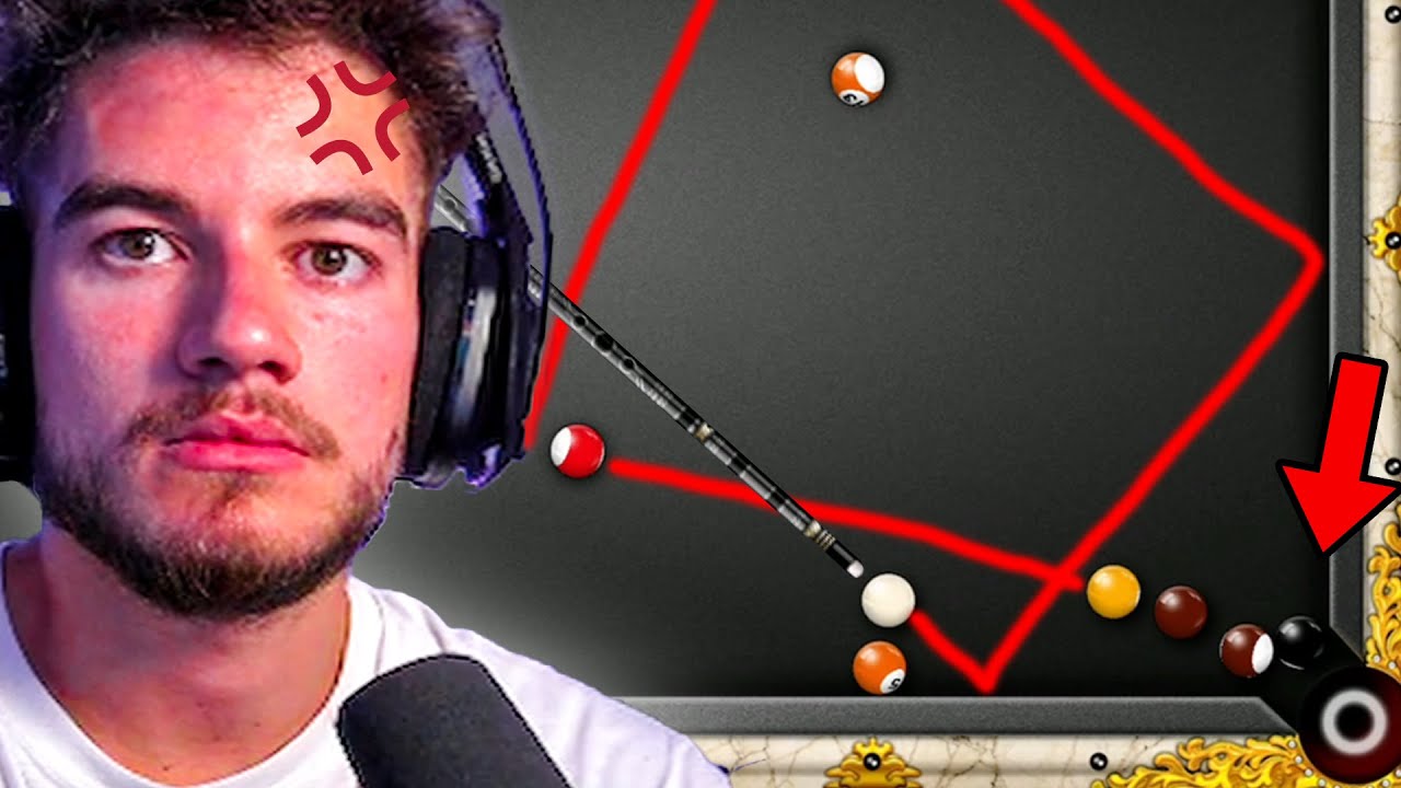 CEL MAI MARE RAGE PE 8BALL POOL!! nu o sa va vina sa credeti ce s-a intamplat...