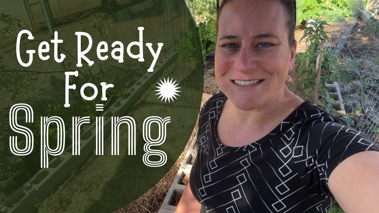 California Vegetable Garden - Preparing for Spring