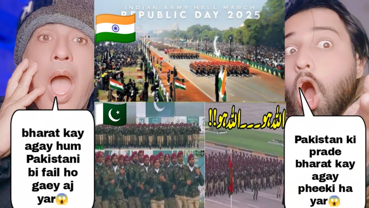 Pakistan Army Republic Day prade Vs Indian Army Republic Day prade 2026 | Pakistani Reactions