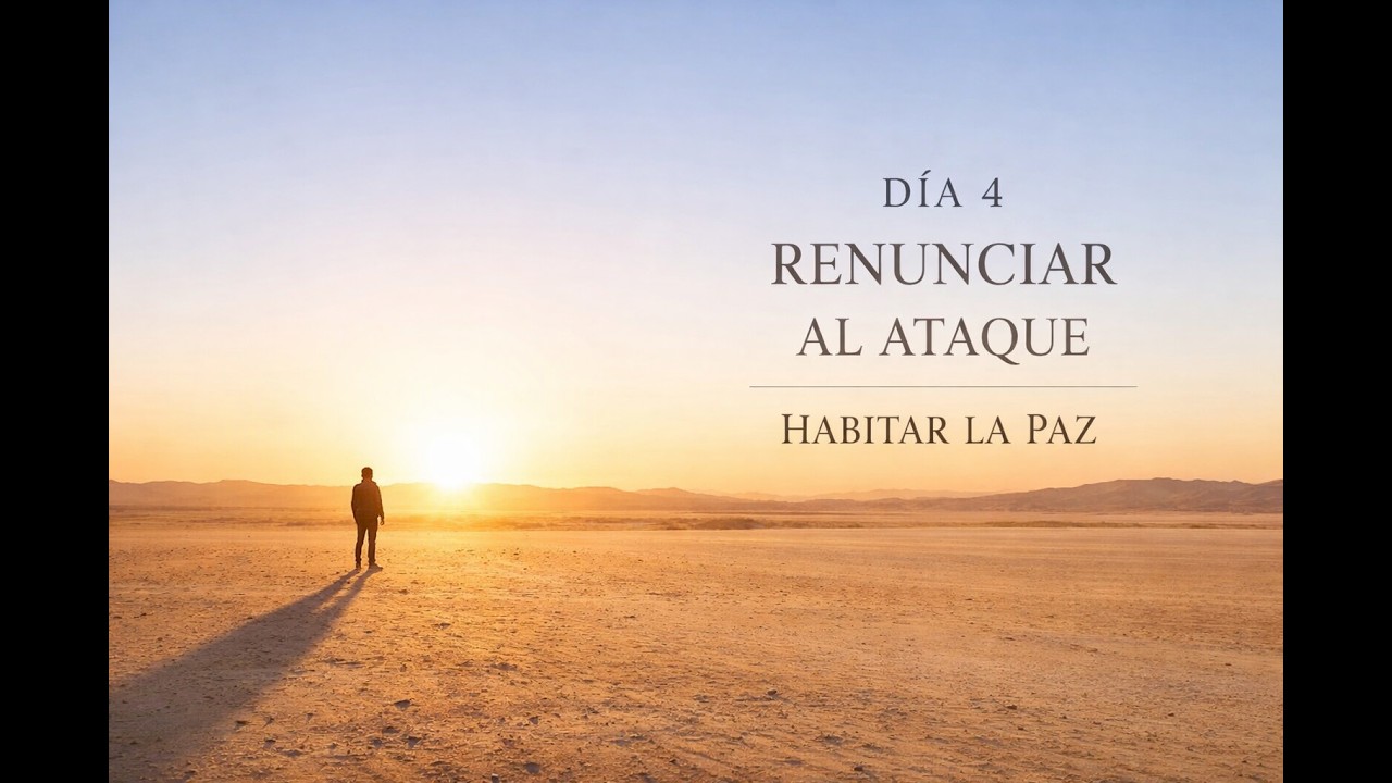 DÍA 4 · RENUNCIAR AL ATAQUE | Cuaresma Interior · 40 Días para Volver a Casa