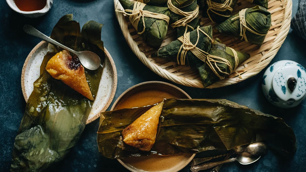 Alkaline Dumplings (碱水粽子, Jian Shui Zong Zi)