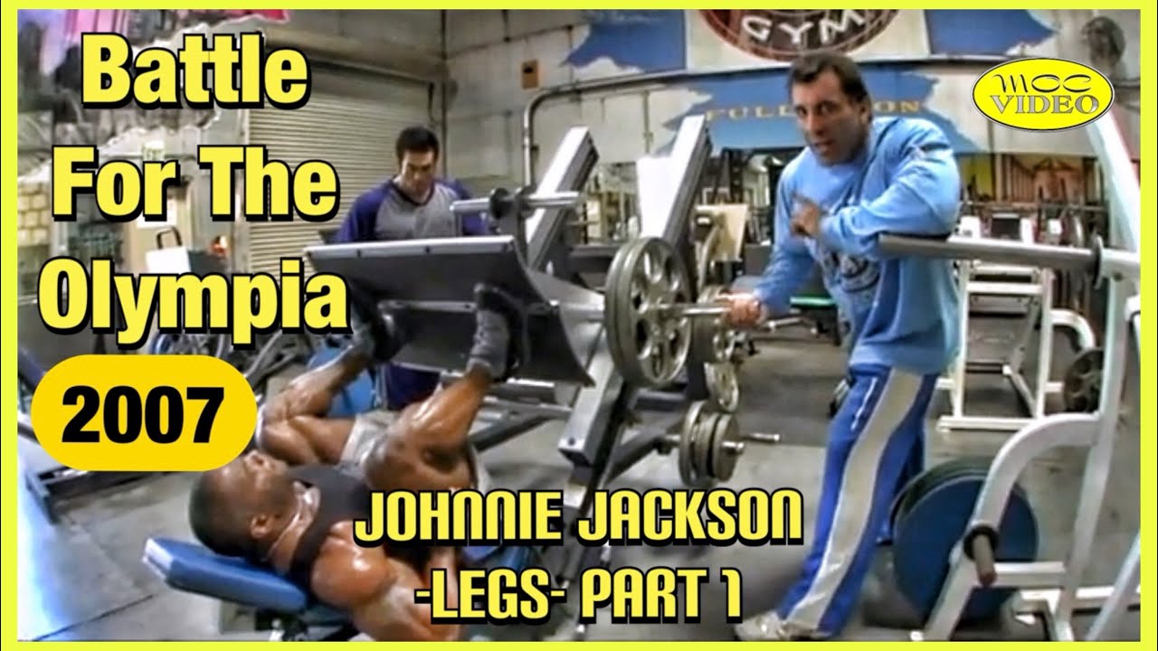 JOHNNIE JACKSON -LEGS- PT. 1 (2007) BATTLE FOR THE OLYMPIA DVD