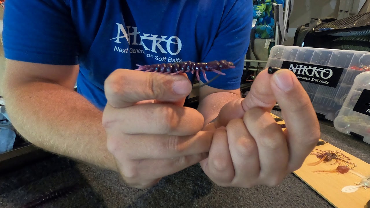 Nikko Hellgrammite and Bait Rigging