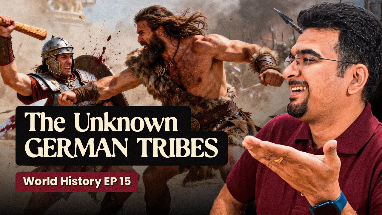 The most fierce tribe who defeated Roman Empire | German Tribes | World History EP 15