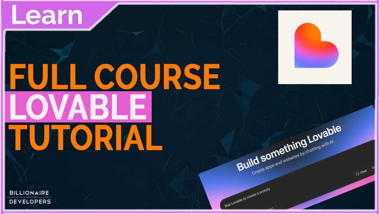 How To Builds Full-Stack Apps With AI—Full Lovable.Dev Tutorial & Live Demo Project (No-Code NEEDED)