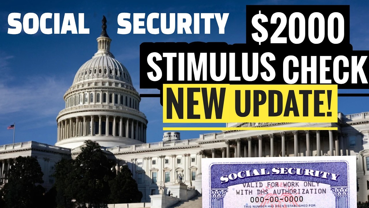 ✅ $2,000🔥4th Stimulus Check💰Expected Dates, For Social Security, SSDI, SSI & SSA Raise Money News
