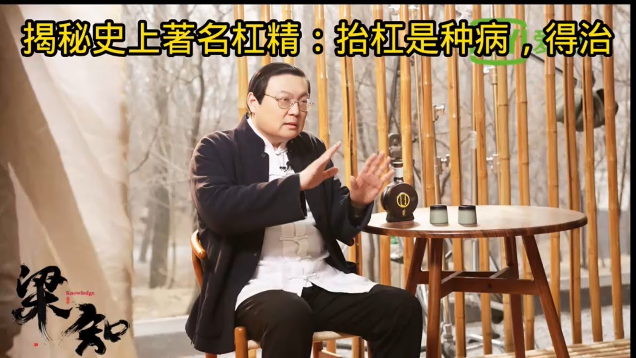 揭秘史上著名杠精：抬杠是种病，得治 #梁知 无广告助眠版