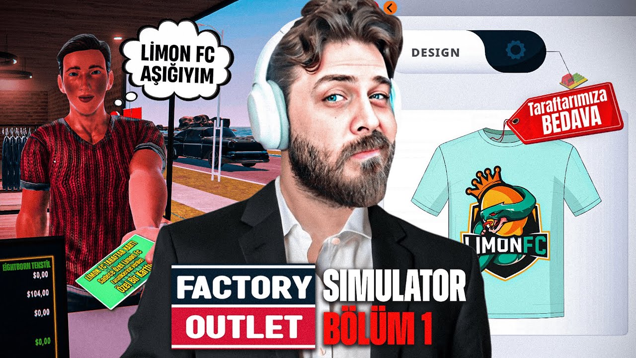 EIGHTBORN TEKSTİL FABRİKAMI AÇTIM | FACTORY OUTLET SIMULATOR | BÖLÜM 1