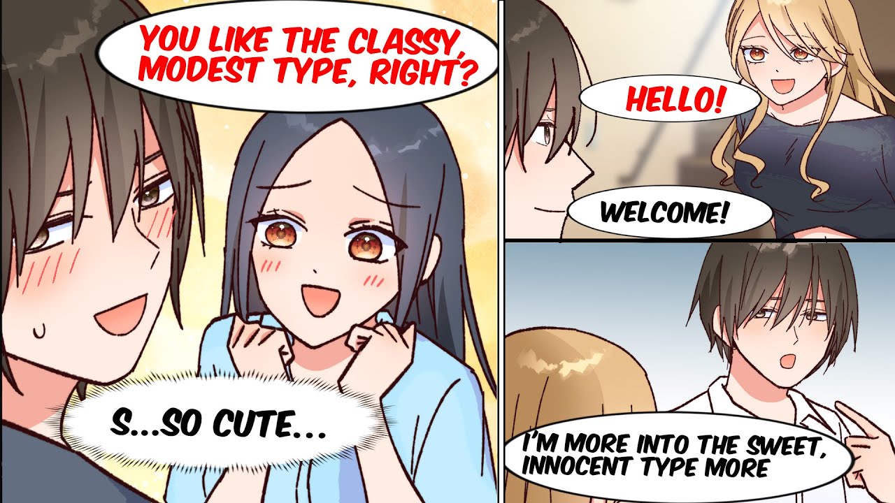 [Manga] My Sister’s Gyaru Friend Kept Teasing Me… Then She Dyed Her Hair Black for Me?!