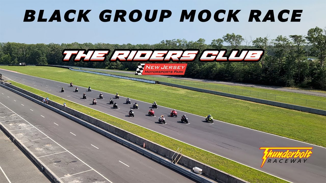 MOCK RACE | RIDERS CLUB - BLACK GROUP (EXPERT)  | NJMP - THUNDERBOLT | 6/12/2025