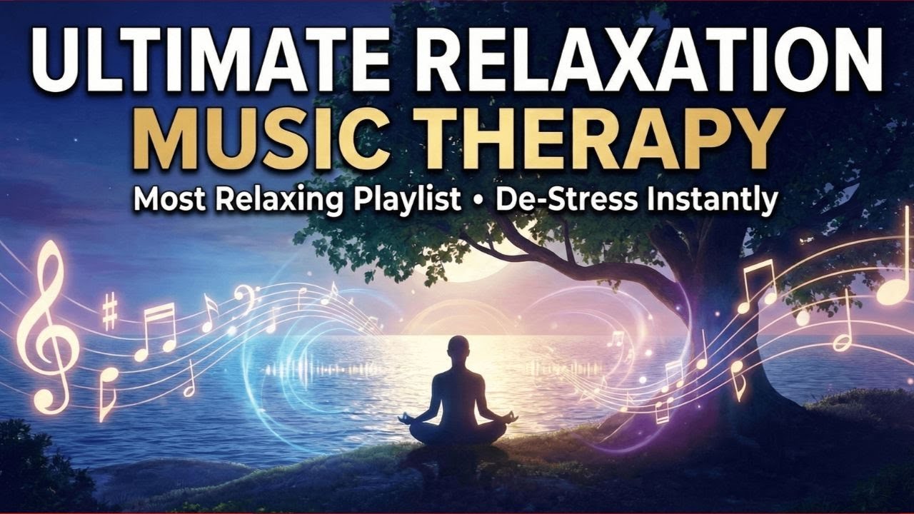 3 Hours of Deep Healing Music Therapy | Remove Negative Energy & Sleep Instantly