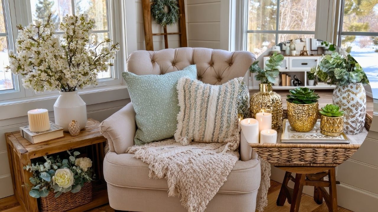 Cheap but Chic Spring & Easter Decor | Affordable Home Styling Tips That Look Luxury