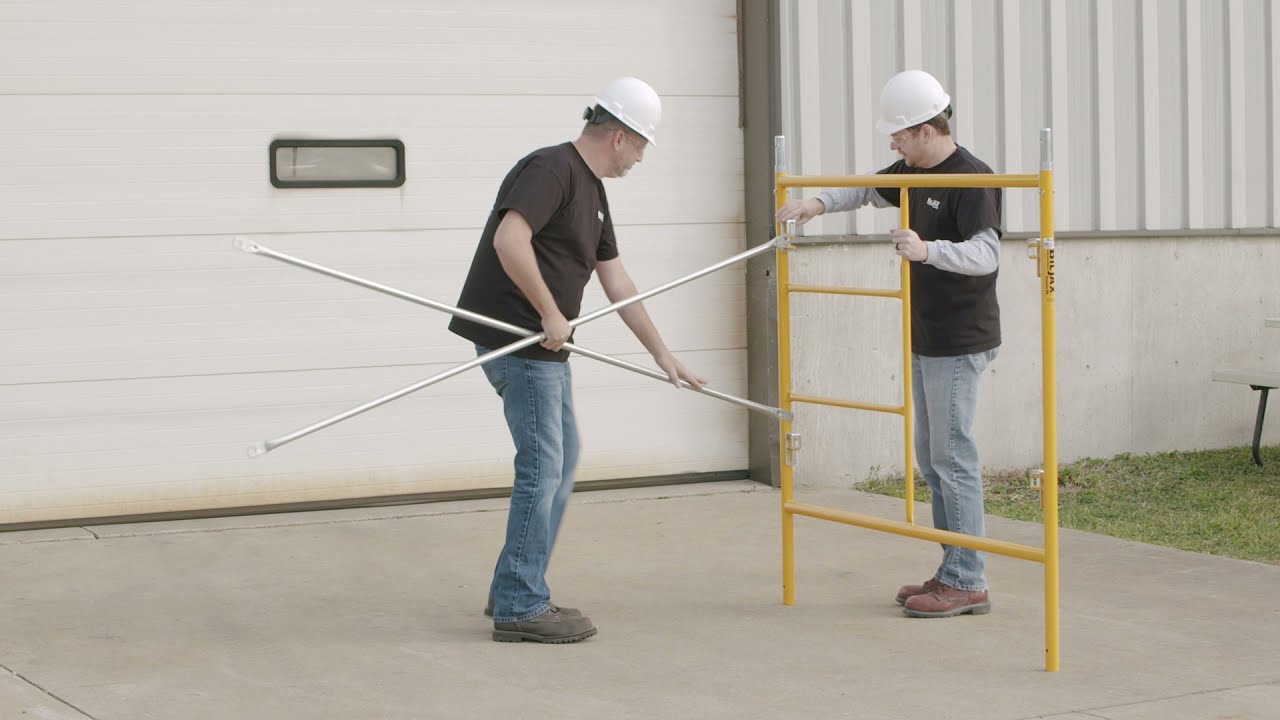 How To Build A Scaffold Rolling Tower | Bil-Jax