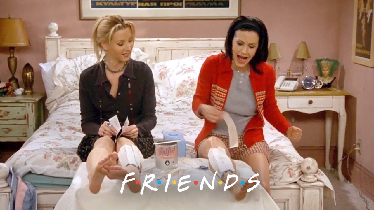 Monica and Phoebe Wax Their Legs | Friends