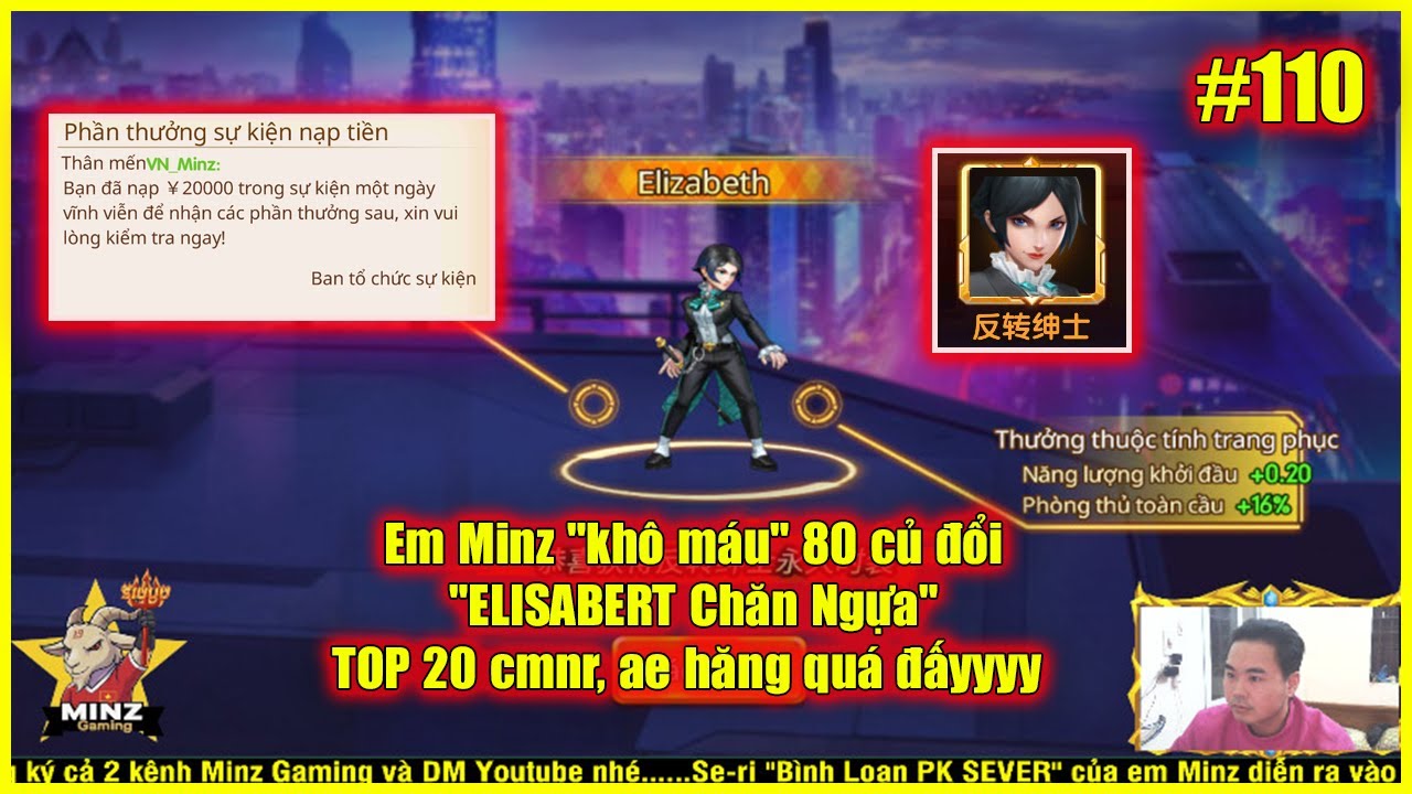 ღ Quyền Vương Chiến x7game #110 | Em Minz 