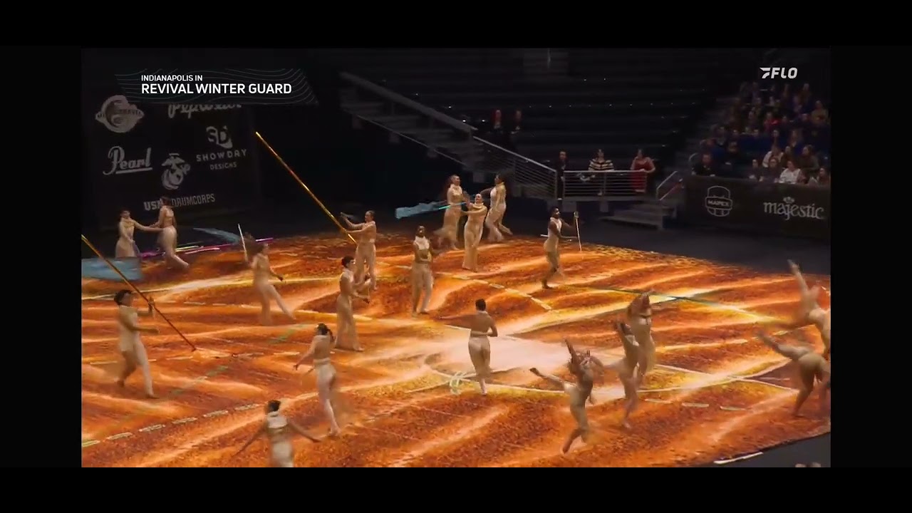 Revival Independent Open Guard 2025 at WGI Open Class Finals