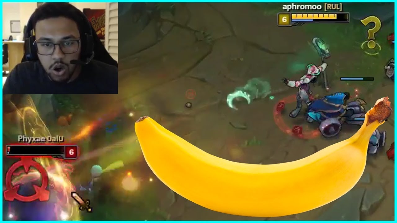 Yes, That Was A Banana - Aphromoo's Banana Mechanics | Imaqtpie 
