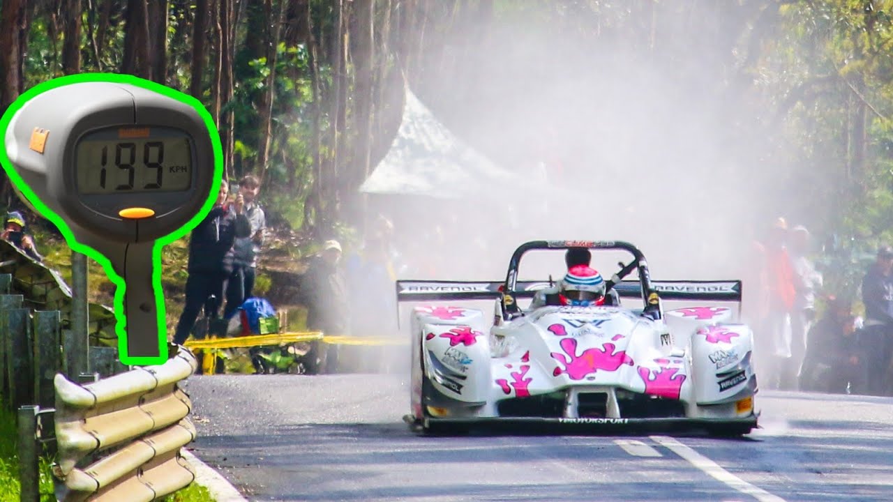 Rampa Internacional da Falperra 2025 | Top Speed & Radar Show Hillclimb | Rainy Weather | Full HD