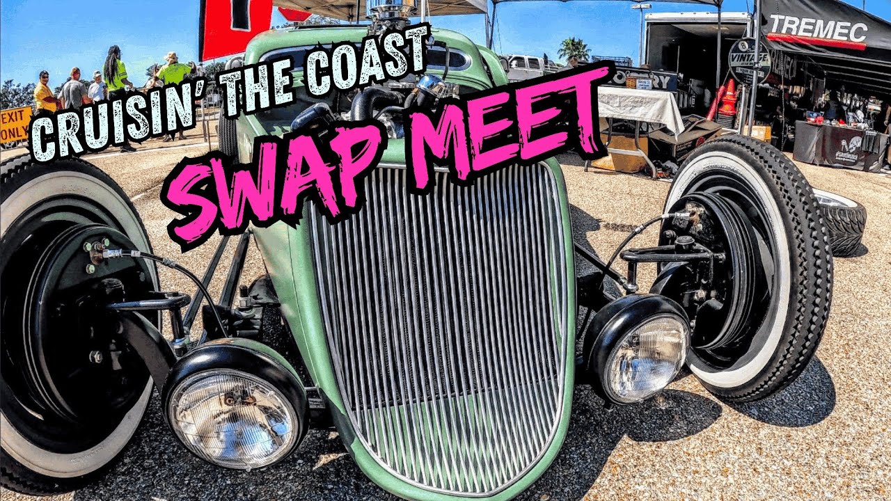Cruisin’ the Coast Swap Meet 2025: обзор в 4K — Gearhead Paradise