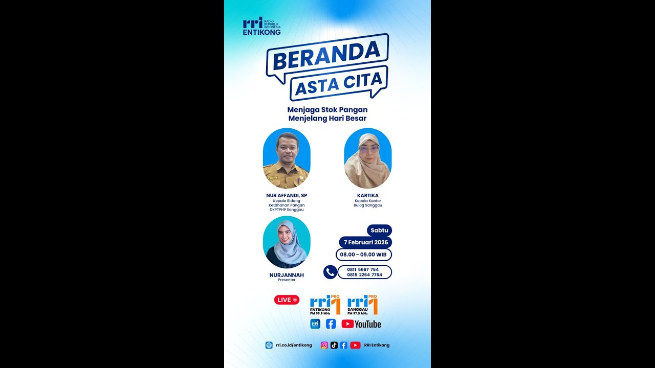 MENJAGA STOK PANGAN MENJELANG HARI BESAR