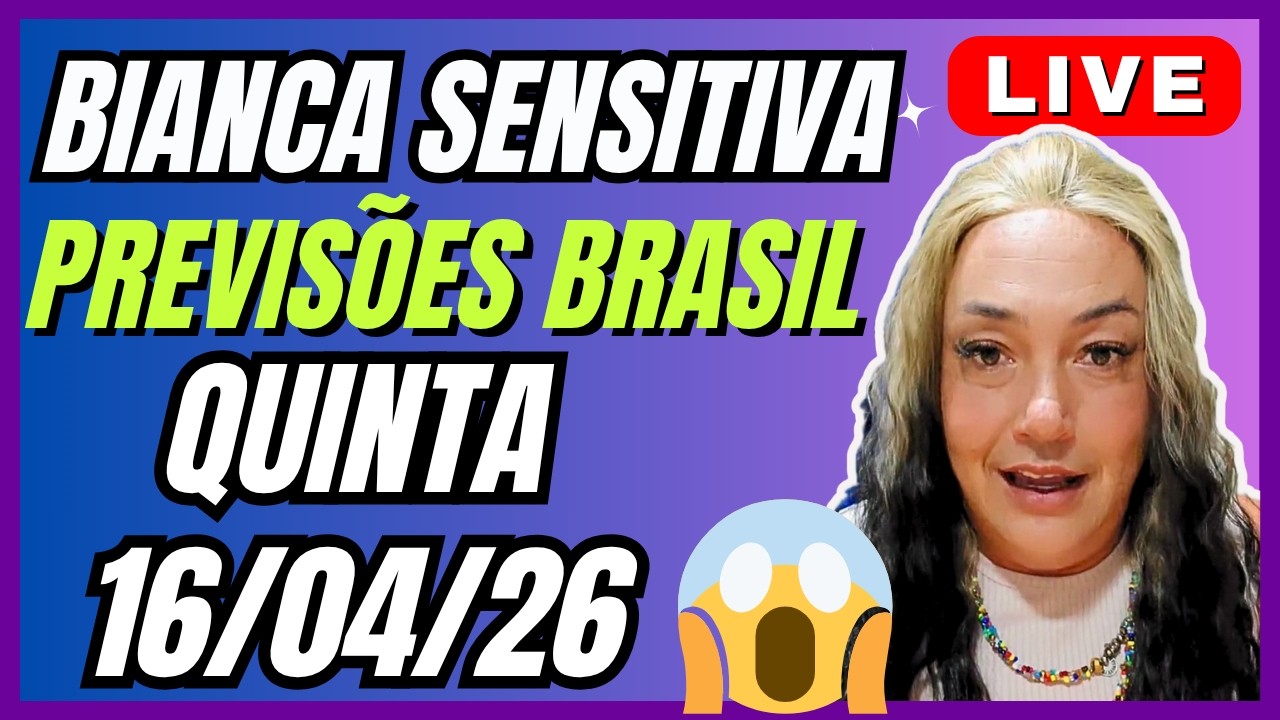 SENSITIVA BIANCA LIVE  COM NOVAS PREVIS&Otilde;ES CHOCANTES 😱