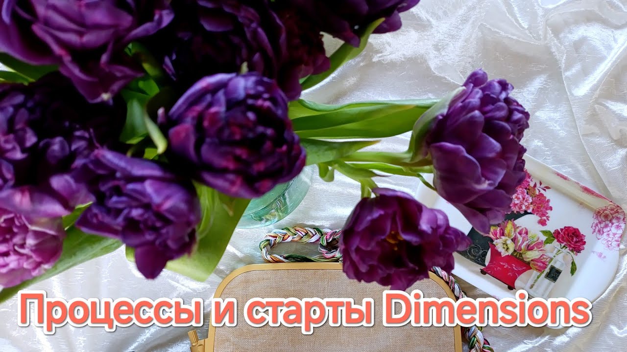 Вышиваю Dimensions💖 Процессы и старты.