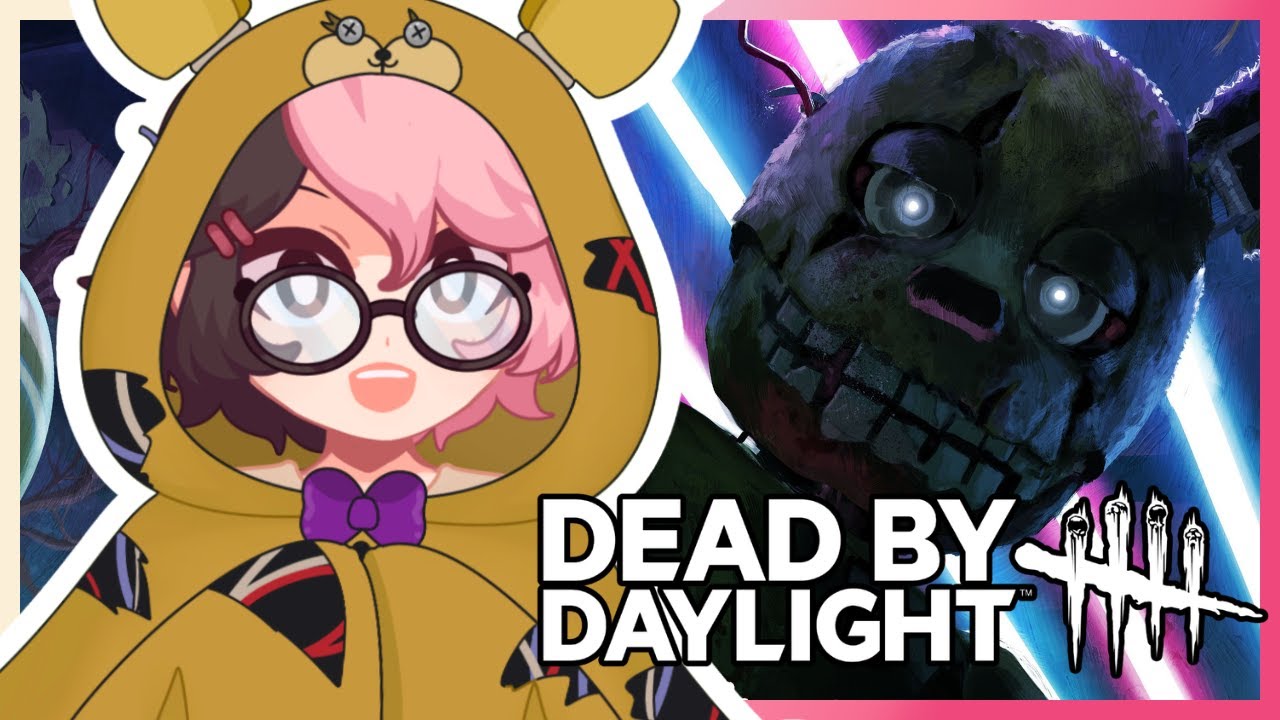 DEAD BY DAYLIGHT x FNAF REVEAL REACTION!! (very epic)