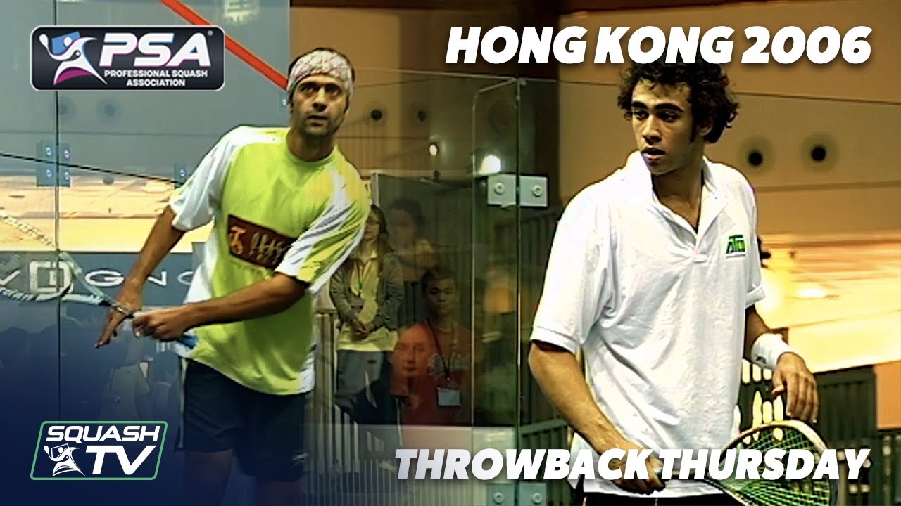 Squash: Amr Shabana v Ramy Ashour - 2006 Hong Kong Final - #ThrowbackThursday