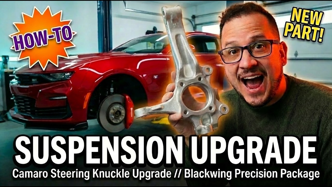How-To: Camaro Steering Knuckle Upgrade // Blackwing Precision Package