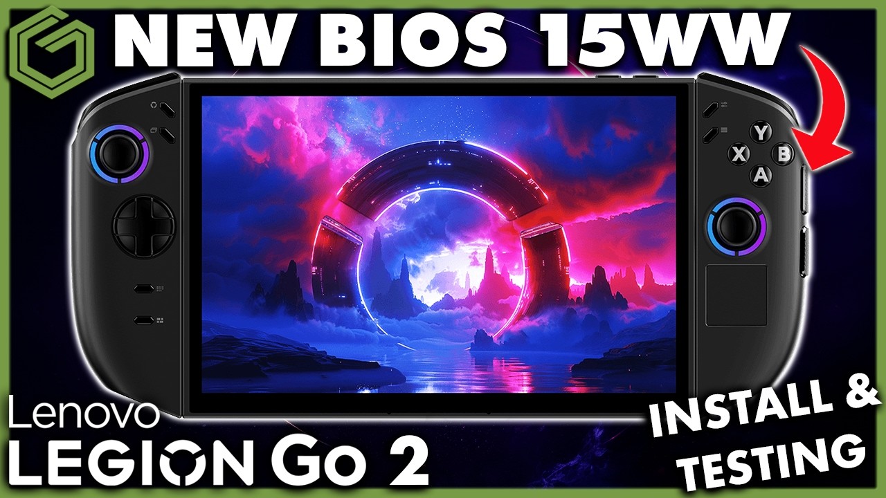 Legion Go 2 Z2 Extreme Gets BIOS 15WW Update March 2026