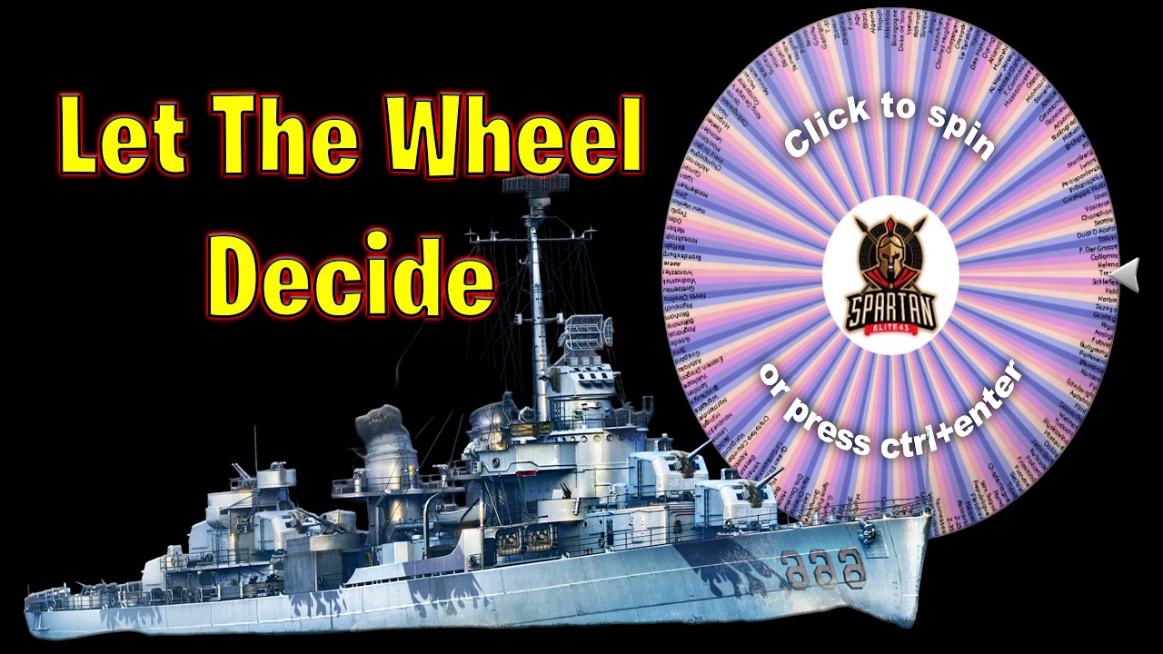 I Let The Wheel Choose My Ship Again in World of Warships Legends