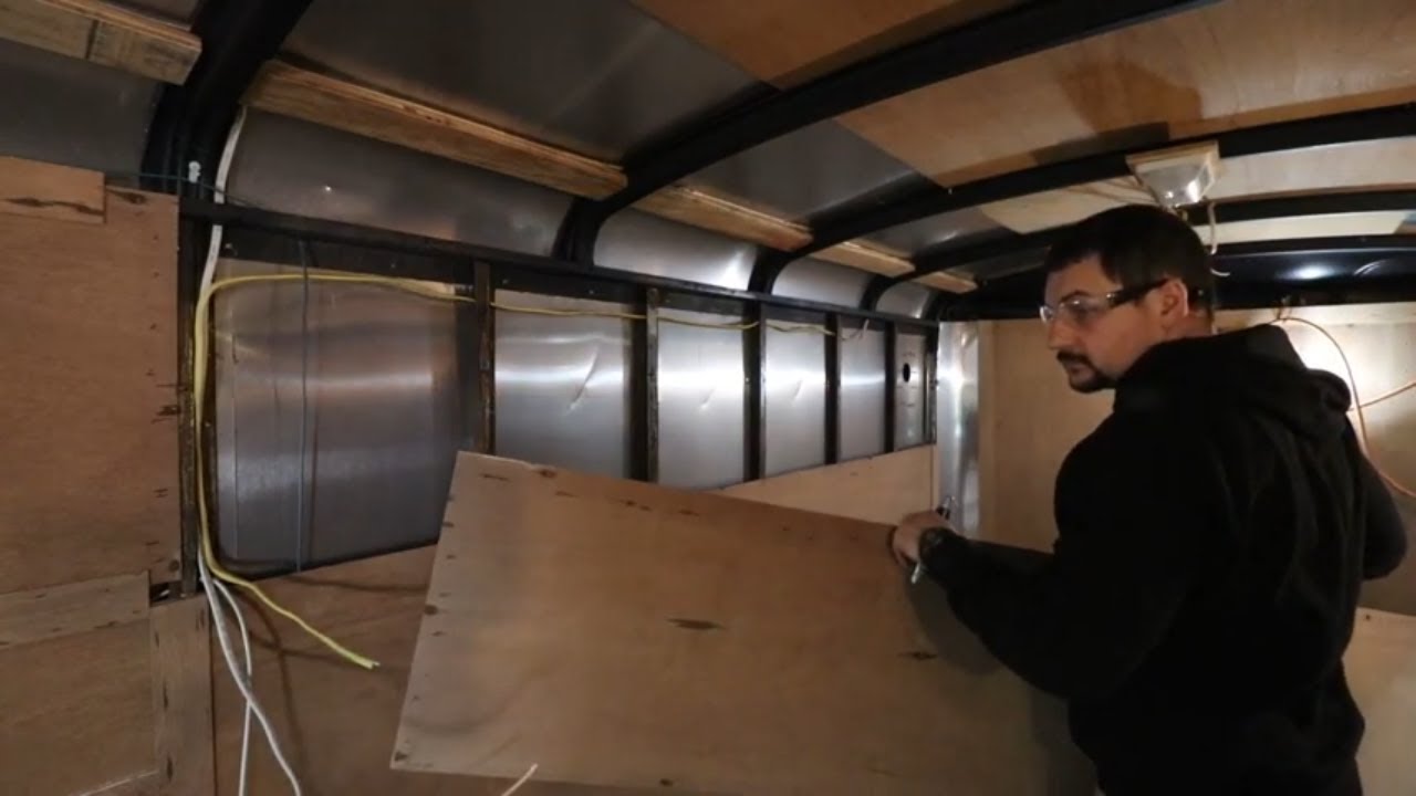 Mobile Tool Trailer Build Installing Shore Power Part 2-7