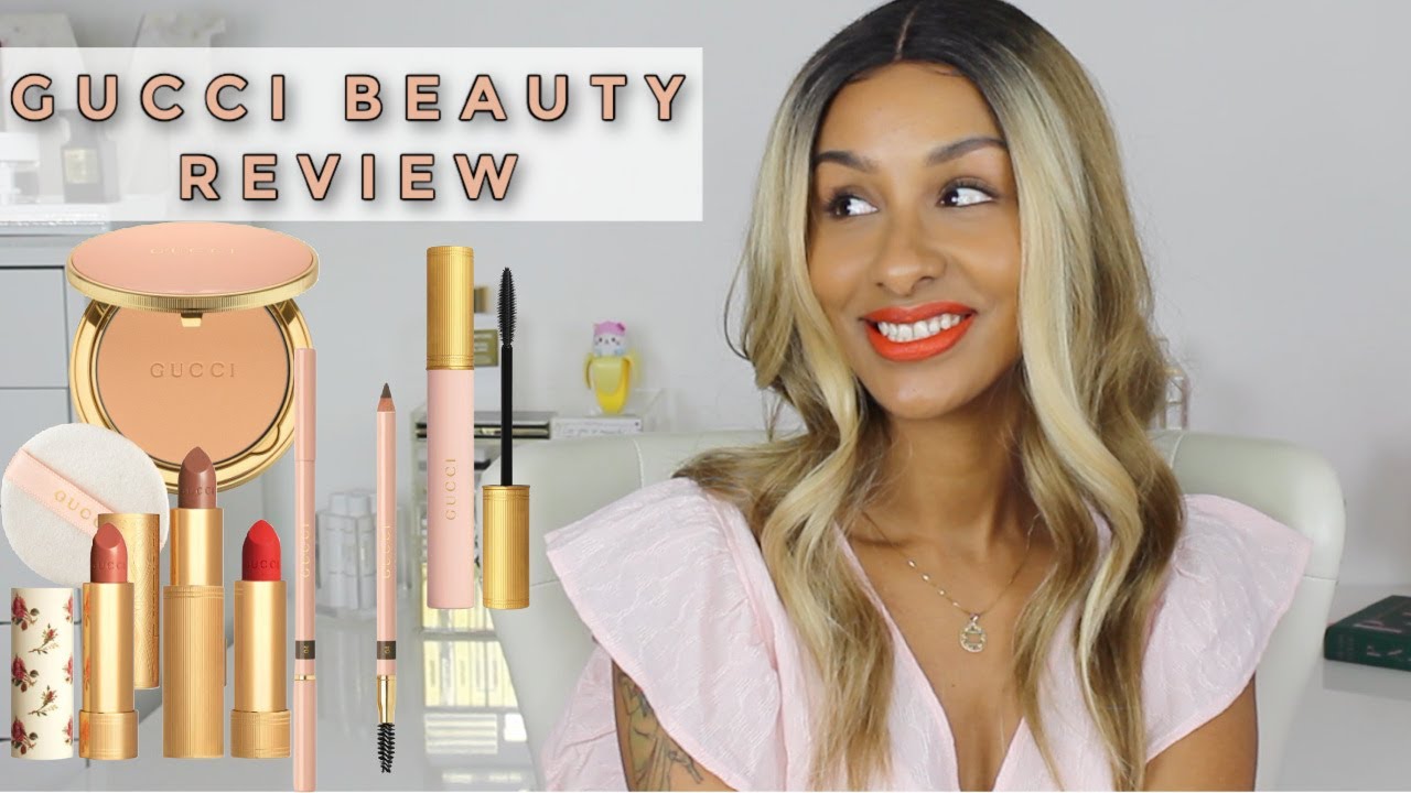 GUCCI Beauty Review | 3 Lipsticks + Beauty Powder + Mascara + Brows