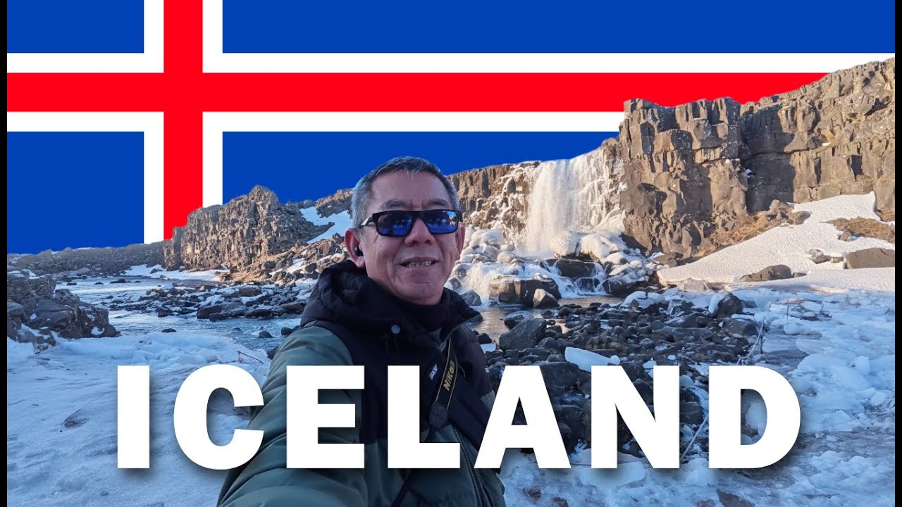 🇮🇸Влог о путешествиях по Исландии - Air Terjun Sledaásgjá (Национальный парк Тингвеллир)