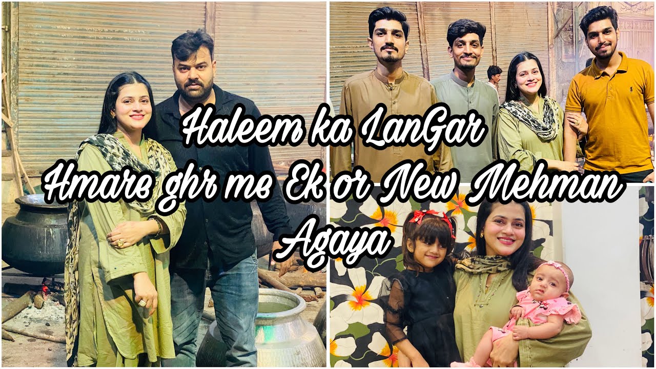 Alhamdulillah Haleem banaya || Hamary Ghr me New mehman ki entry || Diamond Farhan||