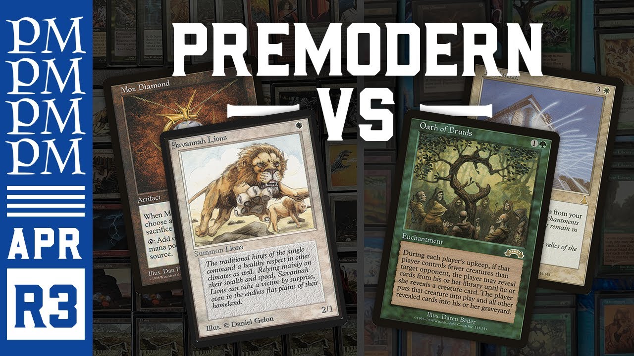 5c White Aggro vs Oath Replenish - Round 3 - APRIL Premodern MTG Tournament