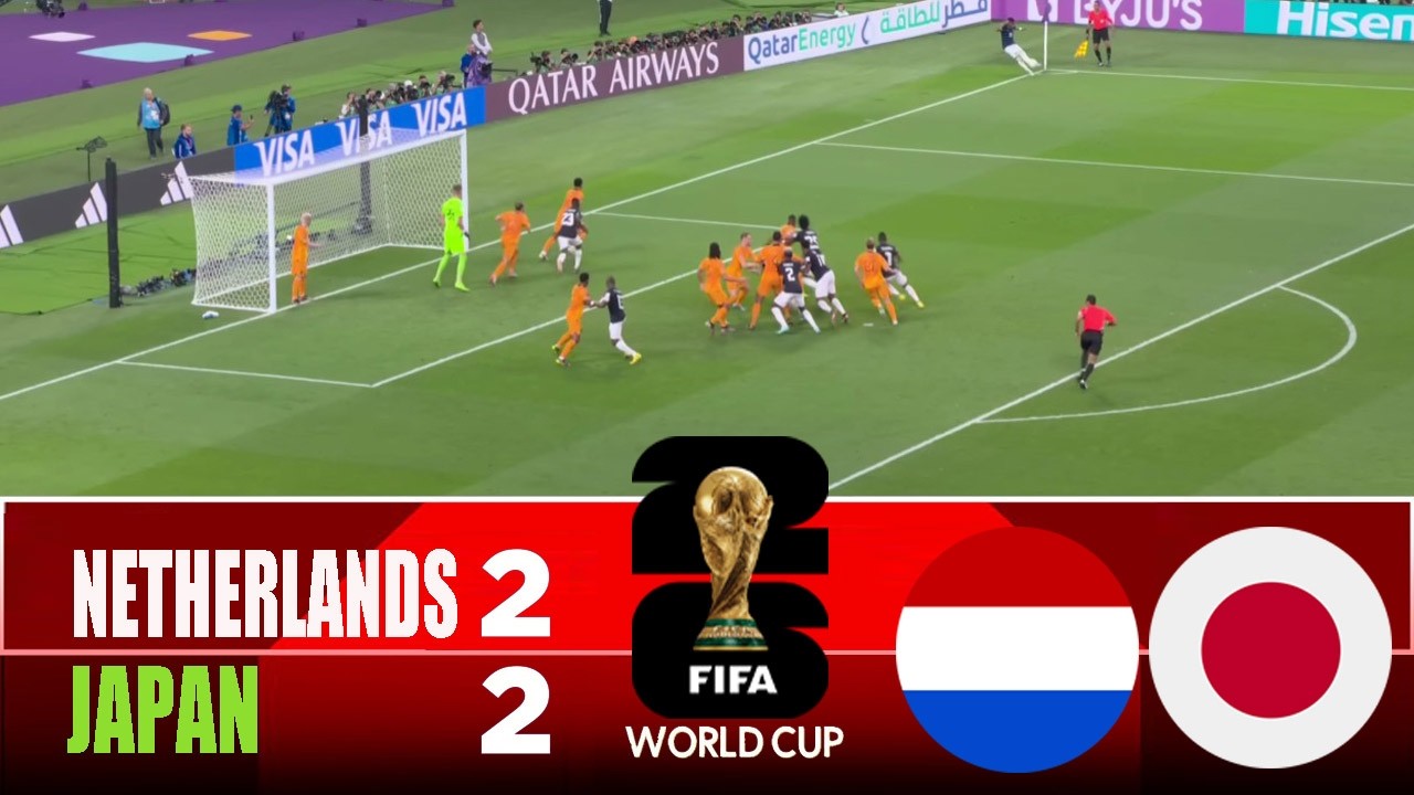 NETHERLANDS vs JAPAN 2-2 | 2026 FIFA World Cup | Match Highlights
