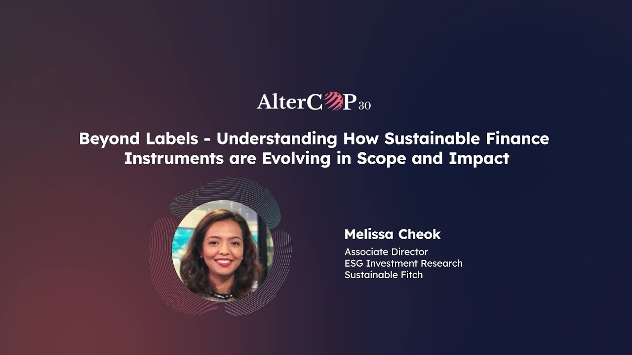Beyond Labels - Understanding How Sustainable Finance Instruments are Evolving in Scope and Impact