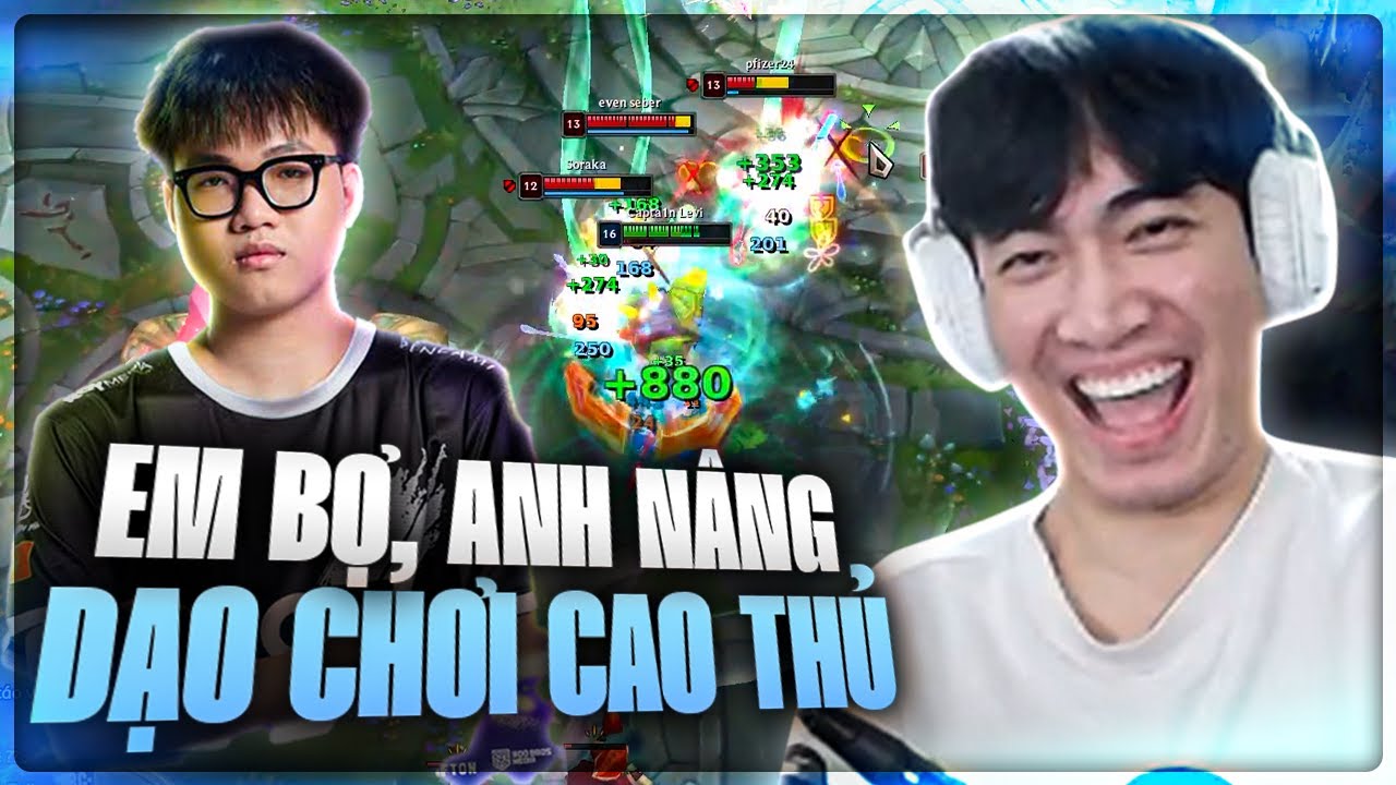 LEVI DUO RANK CÙNG TAIKONN, BỘ ĐÔI EM BỢ ANH NÂNG