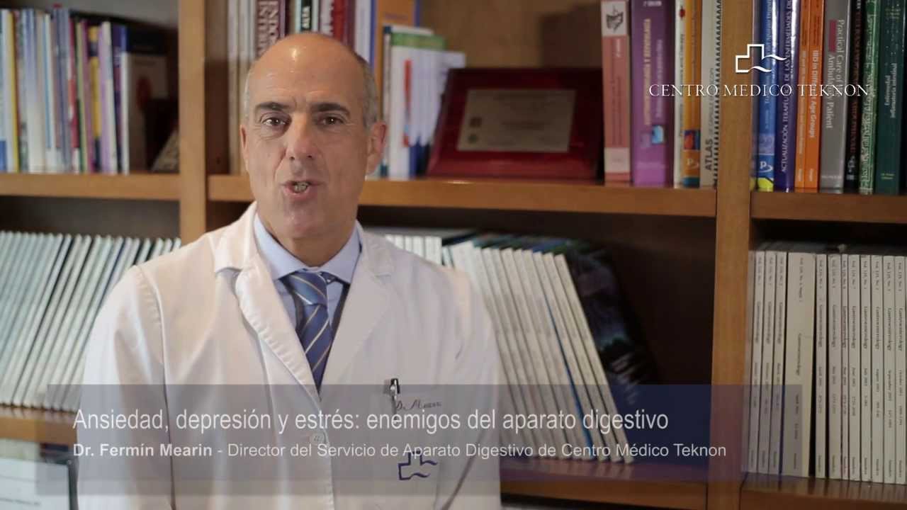 Efectos de la ansiedad, depresi&oacute;n y estr&eacute;s en el aparato digestivo