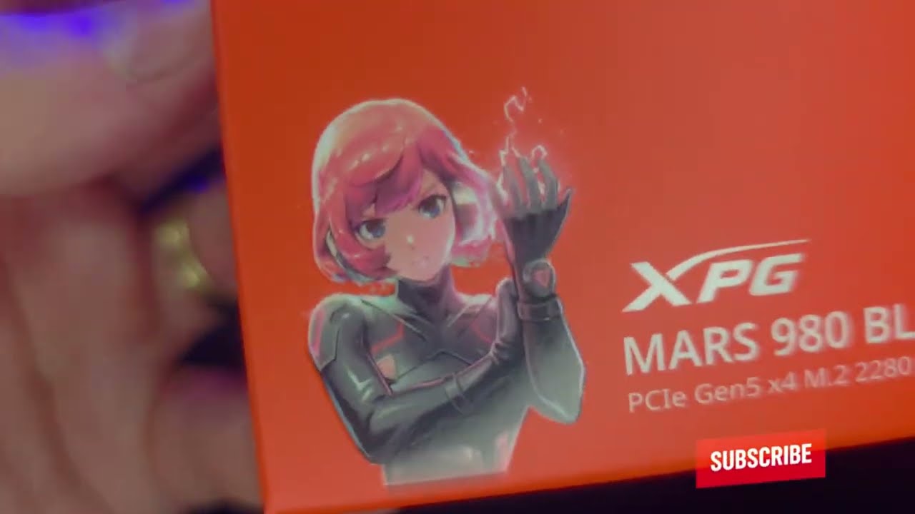 XPG Mars 980 Blade PCIe Gen5 x4 M.2 2280 SSD - Unpacking | MovieNews.ro