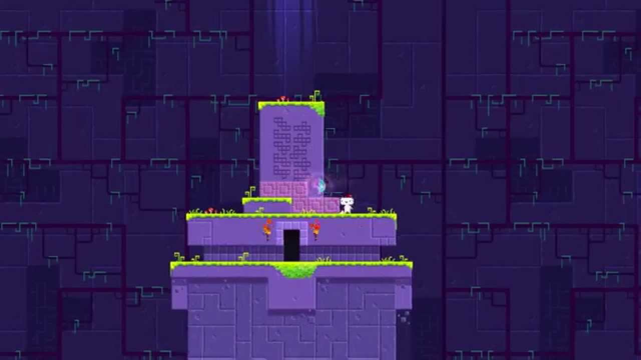Fez - 6 Purple Mini Cubes Puzzle (Anti-Cube - 11th Way To Unfold A Cube)