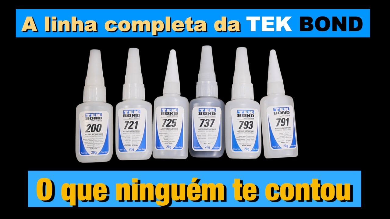 Tekbond, o que ninguém te fala sobre elas.