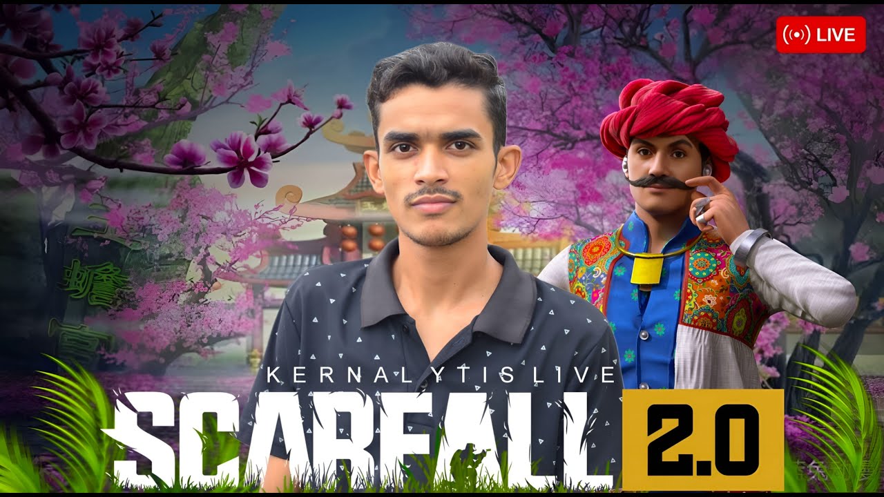 🔴 DESTROYING SAMRAT LOBBY 😱 | SCARFALL LIVE STREAM #scarfall #scarfall2live @ScarFall2.0