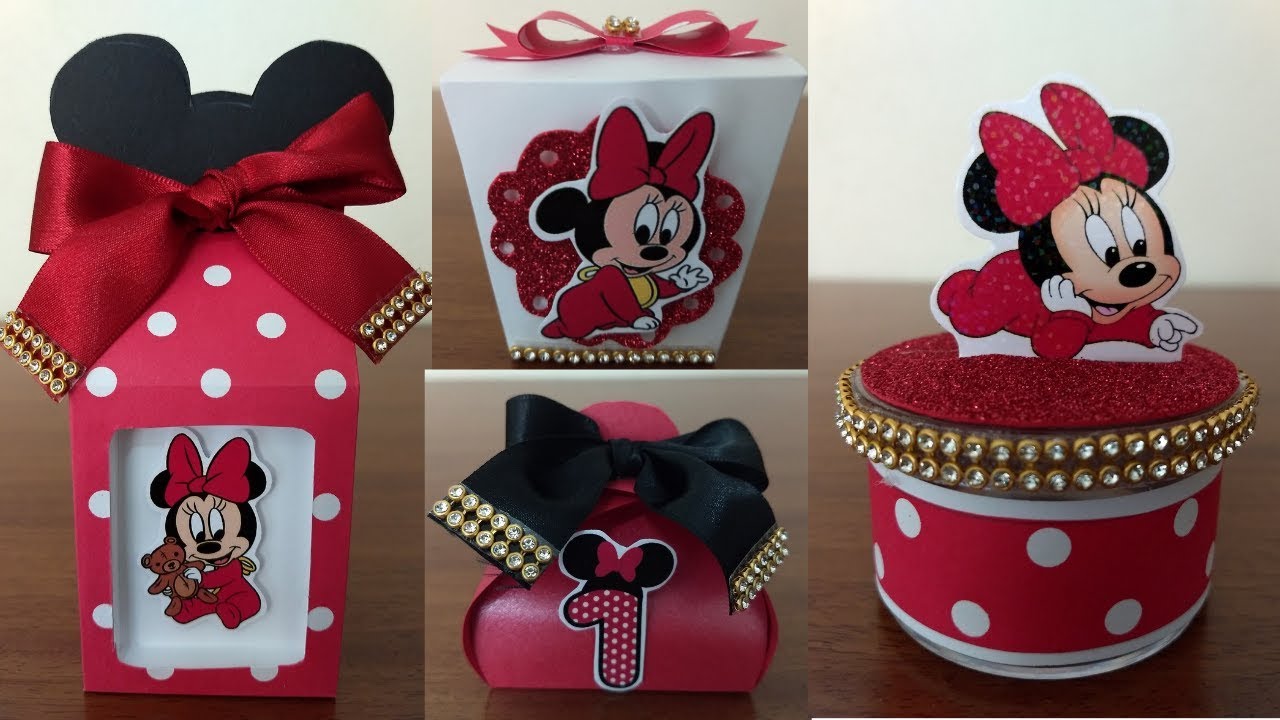 PREPARATIVOS MESVERSÁRIO MINNIE BABY + PERSONALIZADOS