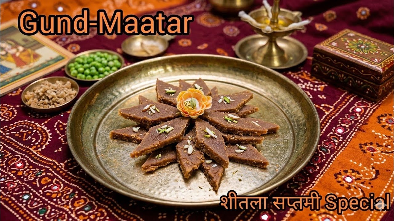 Bahut din ke baad banane ye Rajasthani Desi Mithai 😋