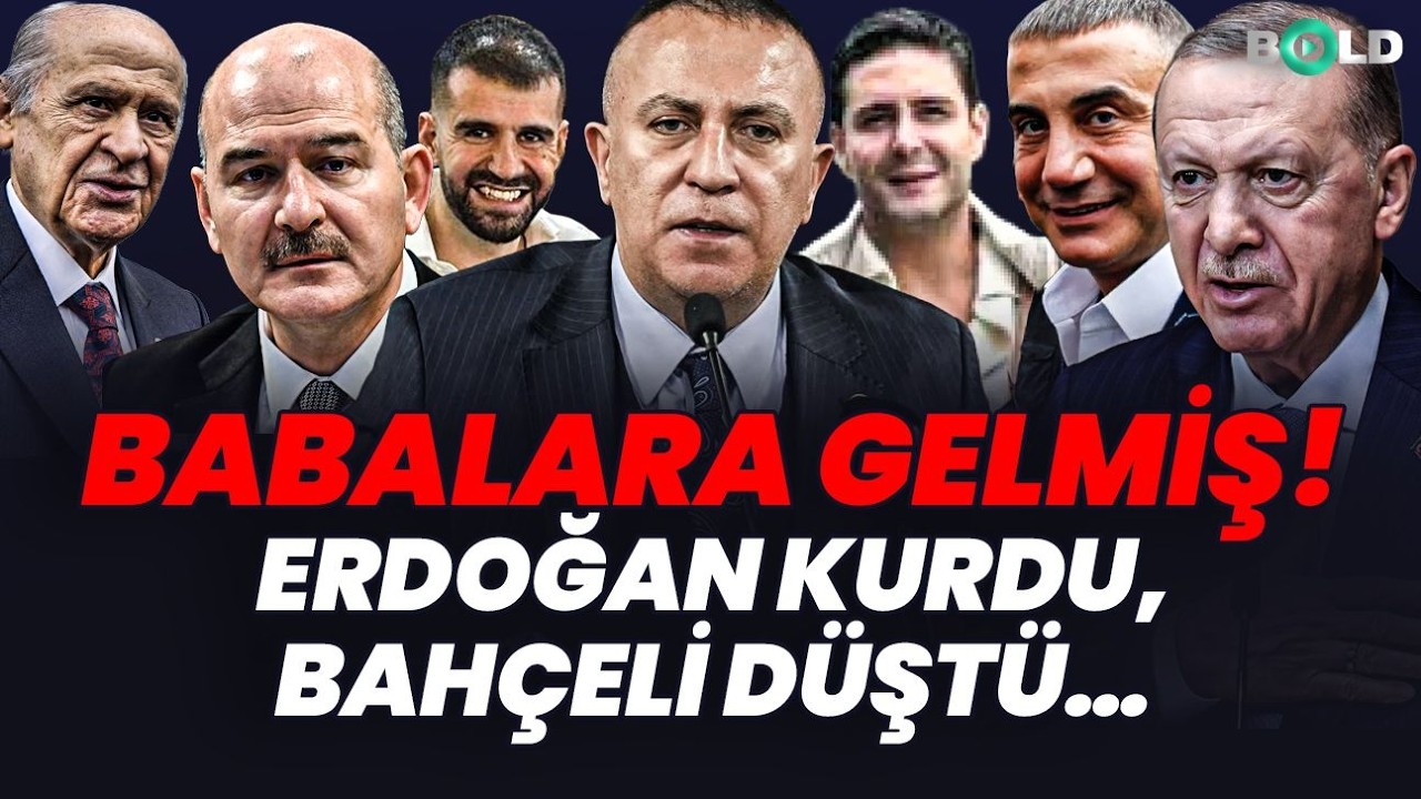 BABALARA GELMİŞ! ERDOĞAN KURDU, BAH&Ccedil;ELİ D&Uuml;ŞT&Uuml;&hellip;
