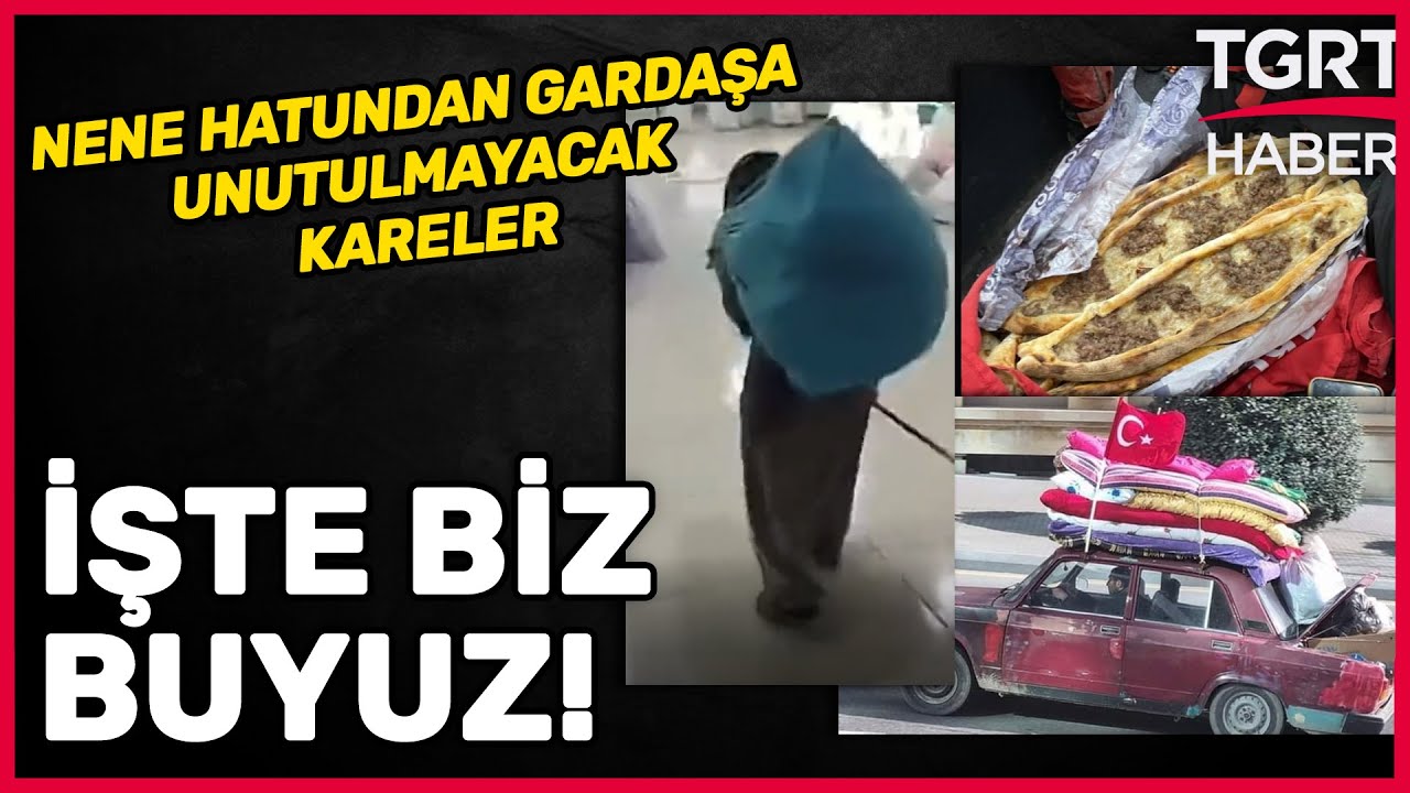 Deprem Felaketinden Sonra İçimizi Isıtan Koca Yürekler - Tuna Öztunç TGRT Haber