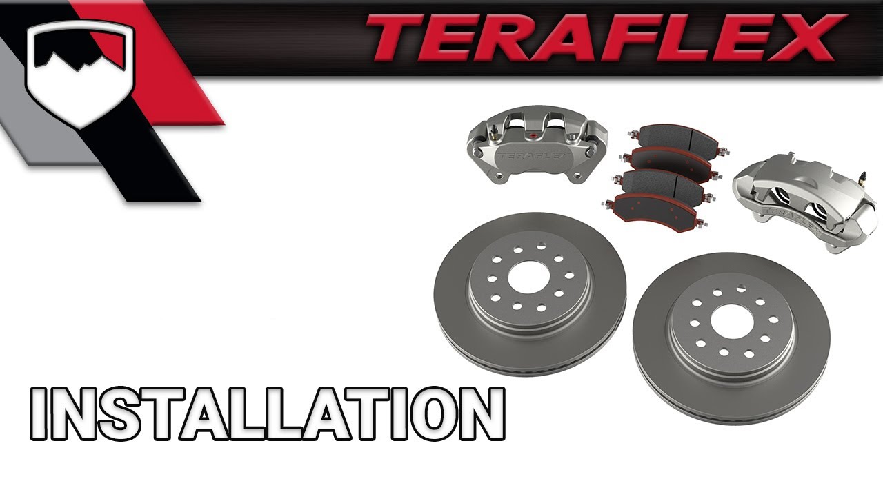 TeraFlex Install: JK Big Brake Kit - Part 2/2